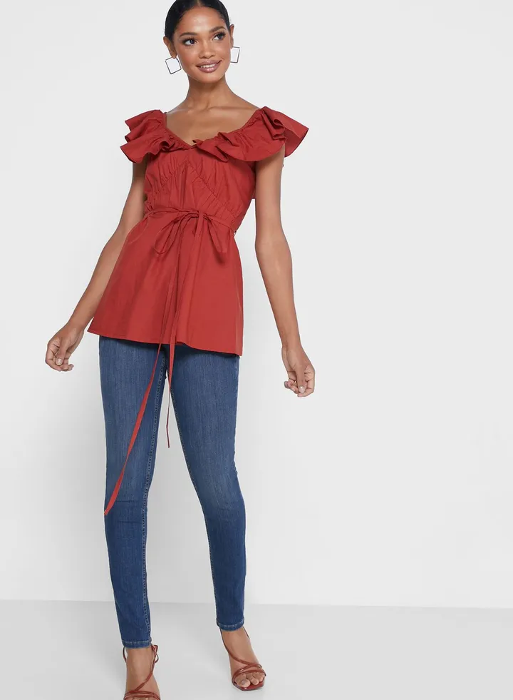 High Waist Skinny Jeans