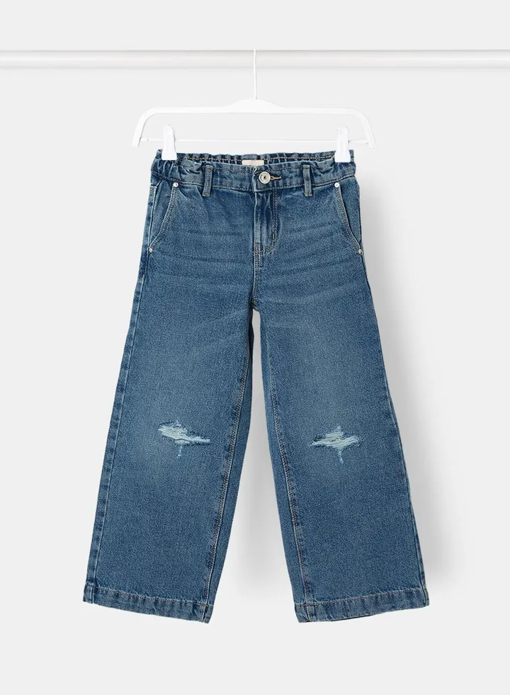 Girls Flared Fit Jeans