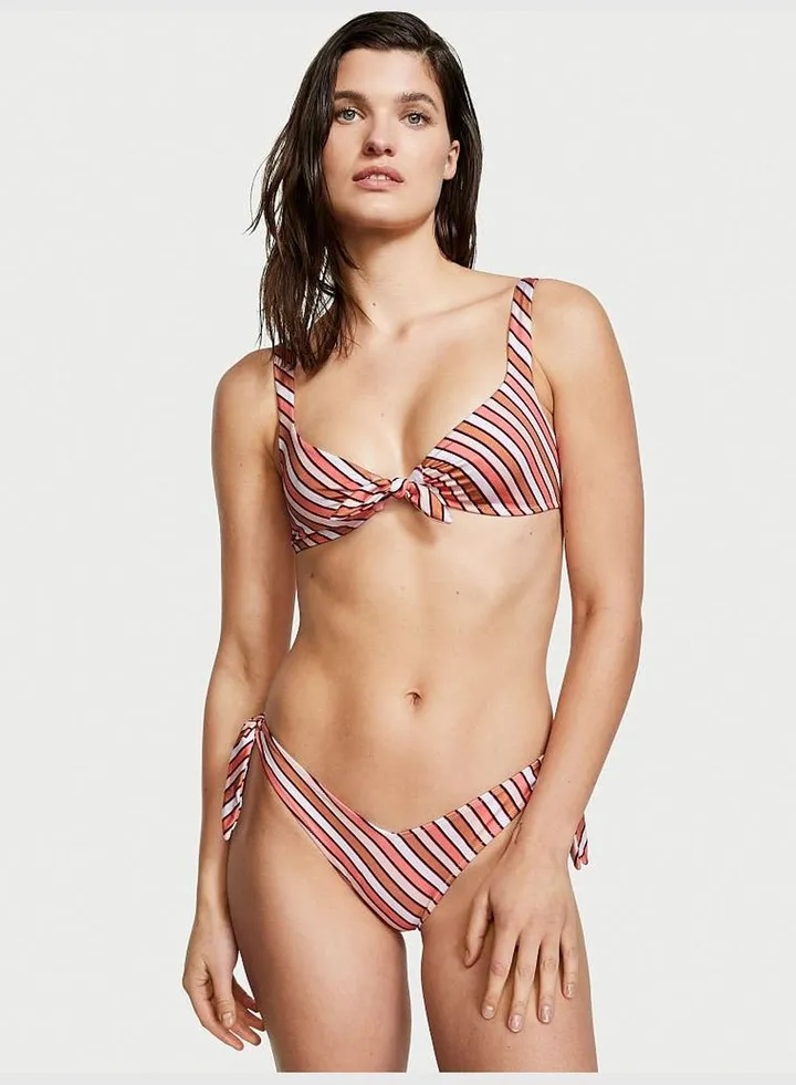Tie-Front Bralette Swim Top