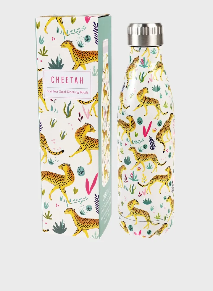 Cheetah Stainless Steel Bottle 500Ml