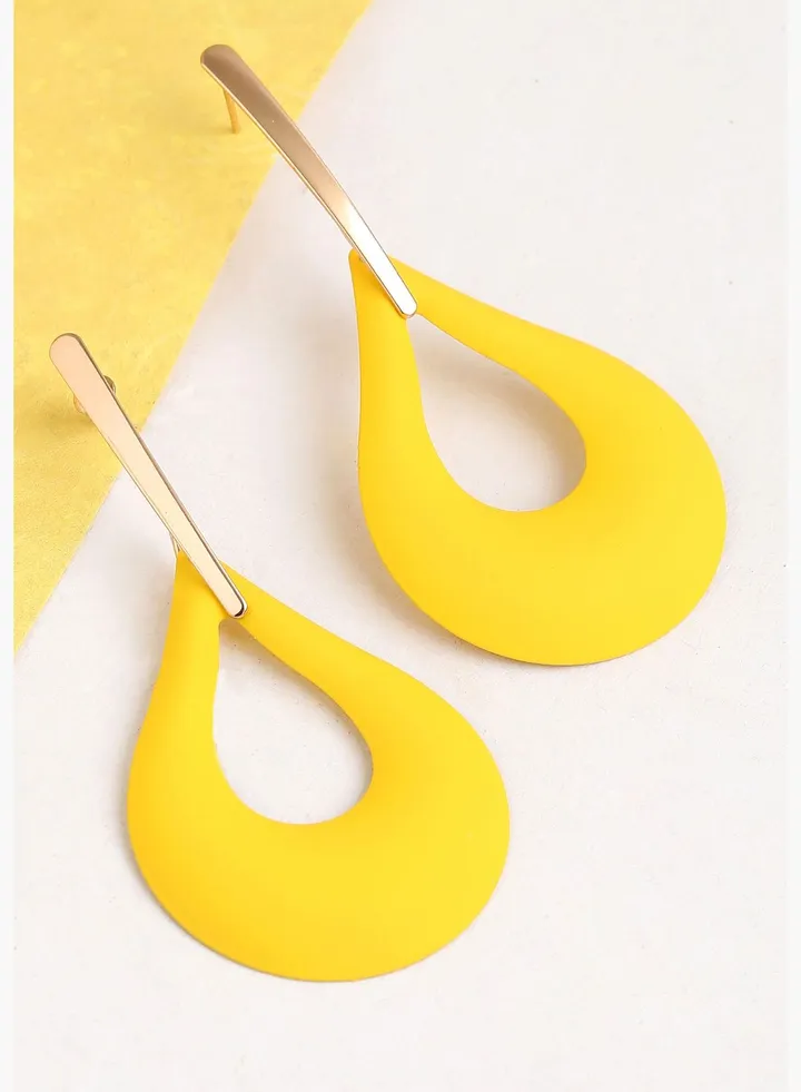 Gold Plated Casual Designer Drop Earring For Women