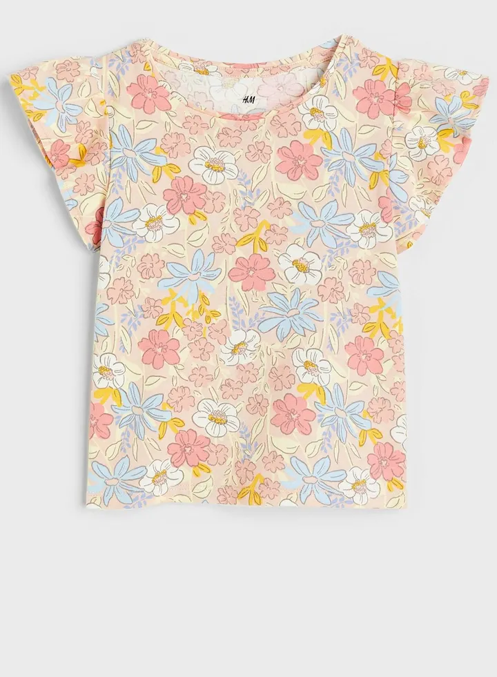 Kids Floral Print Top