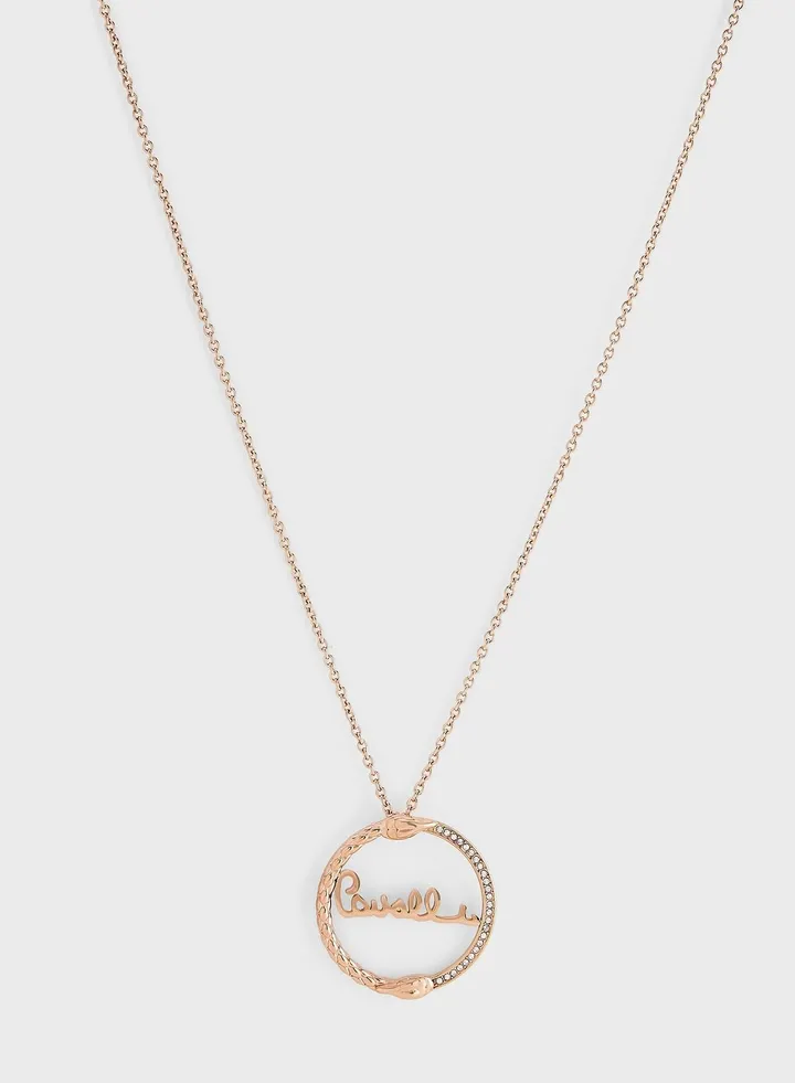 Logo Short Necklace