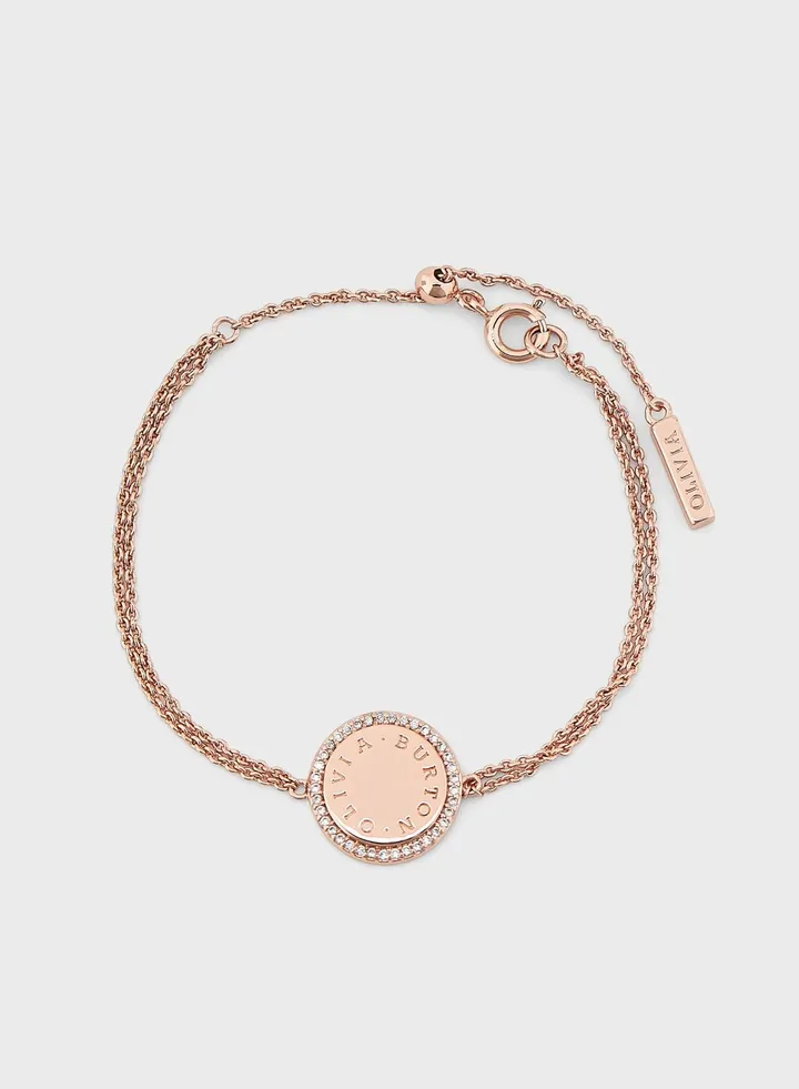Bejewelled Classic Disc Bracelet