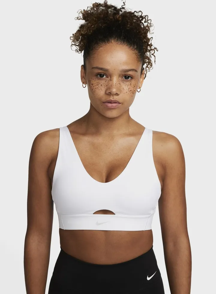 Indy Plunge Cutout Sports Bra