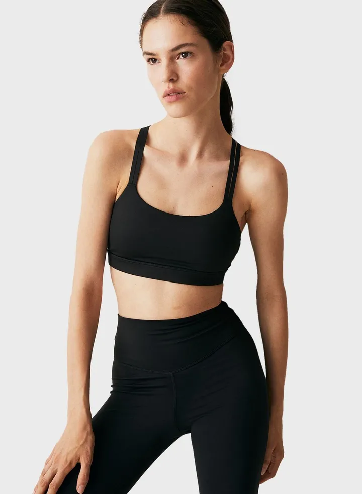 Strappy Knitted Bra