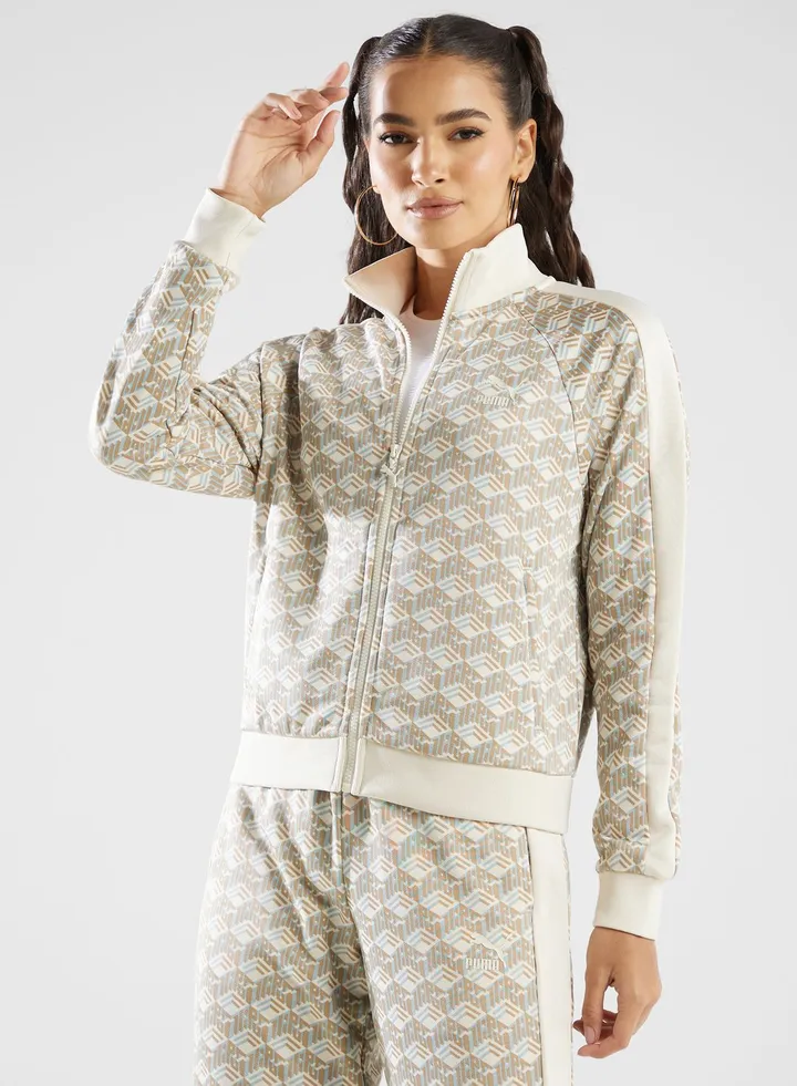 T7 All Over Printed Track Jacket