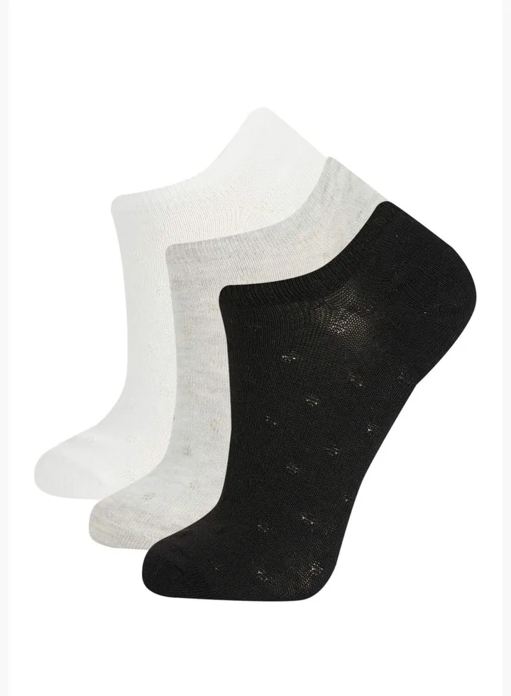 3 Pack Woman Low Cut Socks