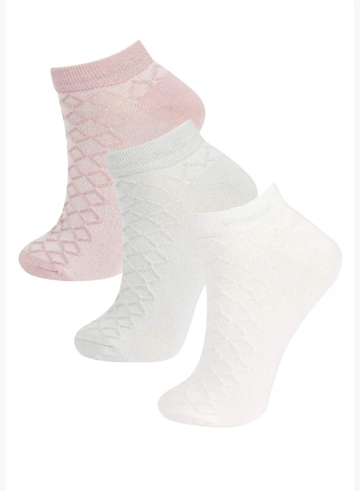 3 Pack Woman Low Cut Socks