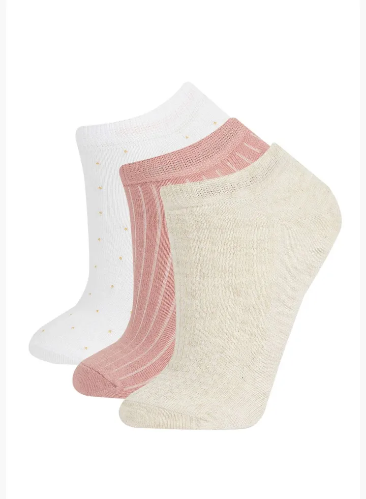3 Pack Woman Low Cut Socks