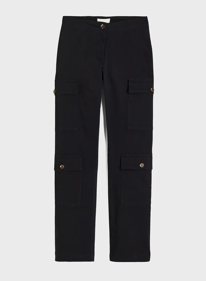 Pocket Detail Pants