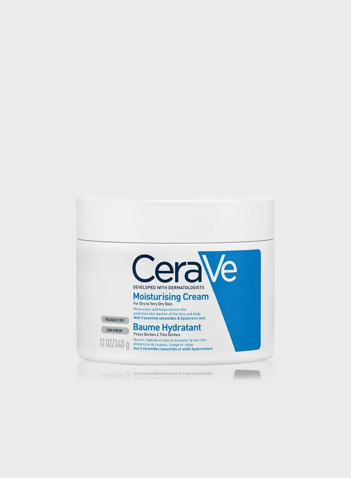 Moisturizing Cream for Dry Skin with Hyaluronic Acid 340G