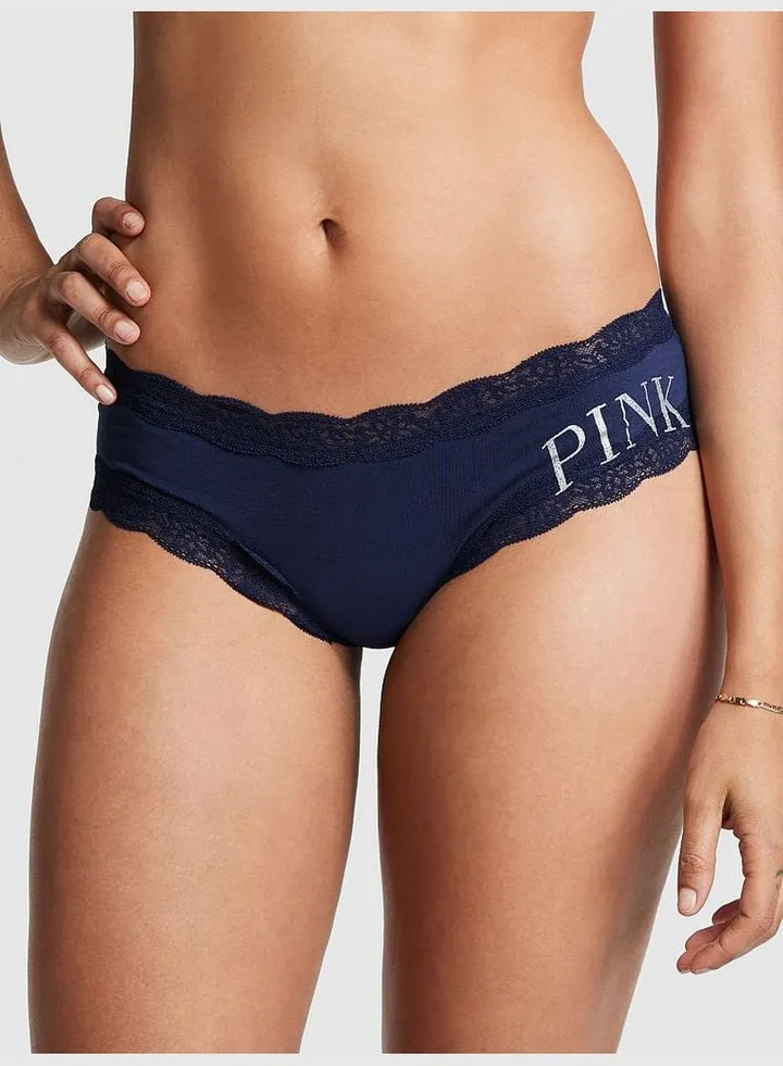 Lace Trim Cheekster Panty