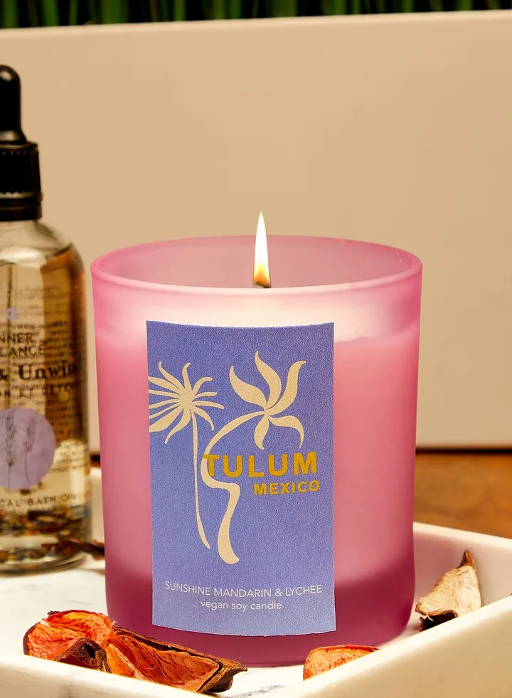 Sunshine Mandarin & Lychee Tulum Vacay Candle