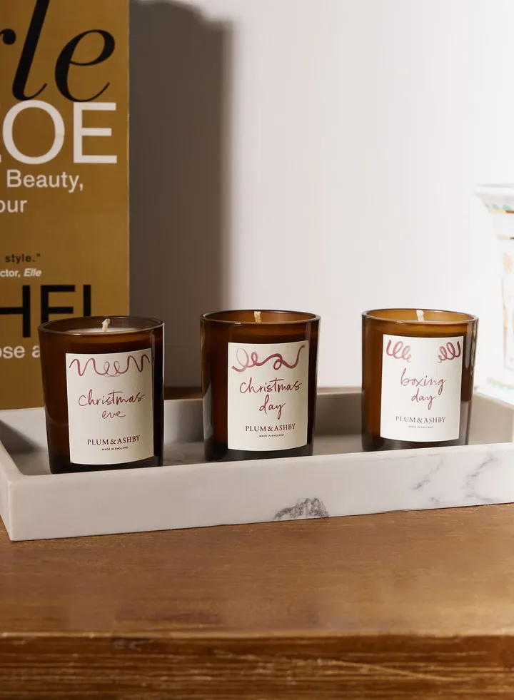 Christmas Trio Votive Set