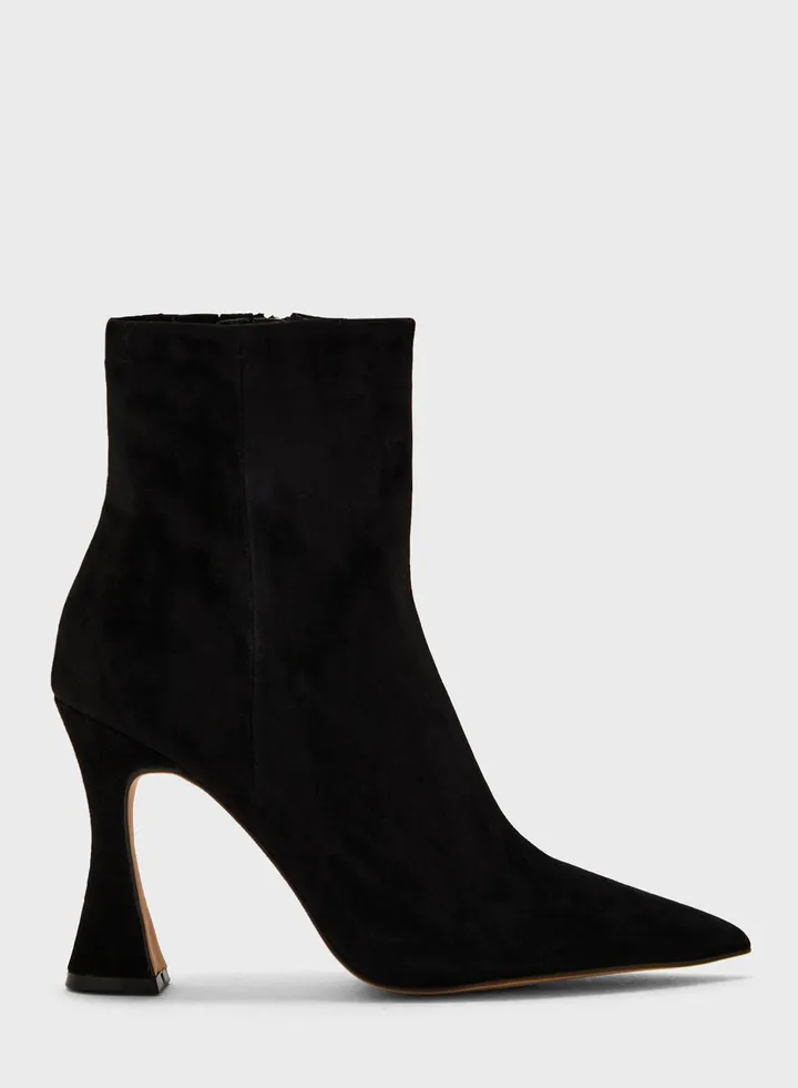 Haireri High Heel Ankle Boots