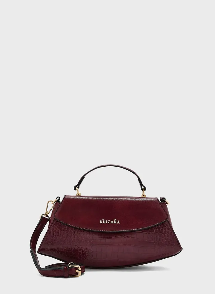 Croc Mix Satchel Bag