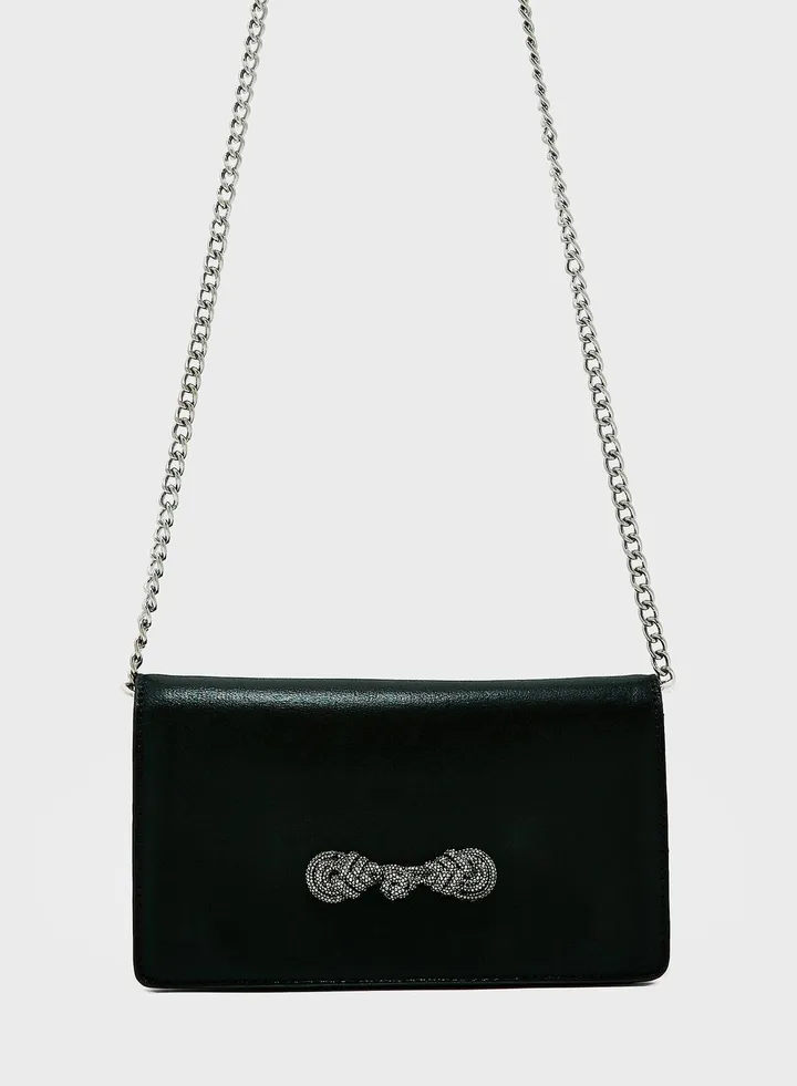 Flap Over Crossbody Bag