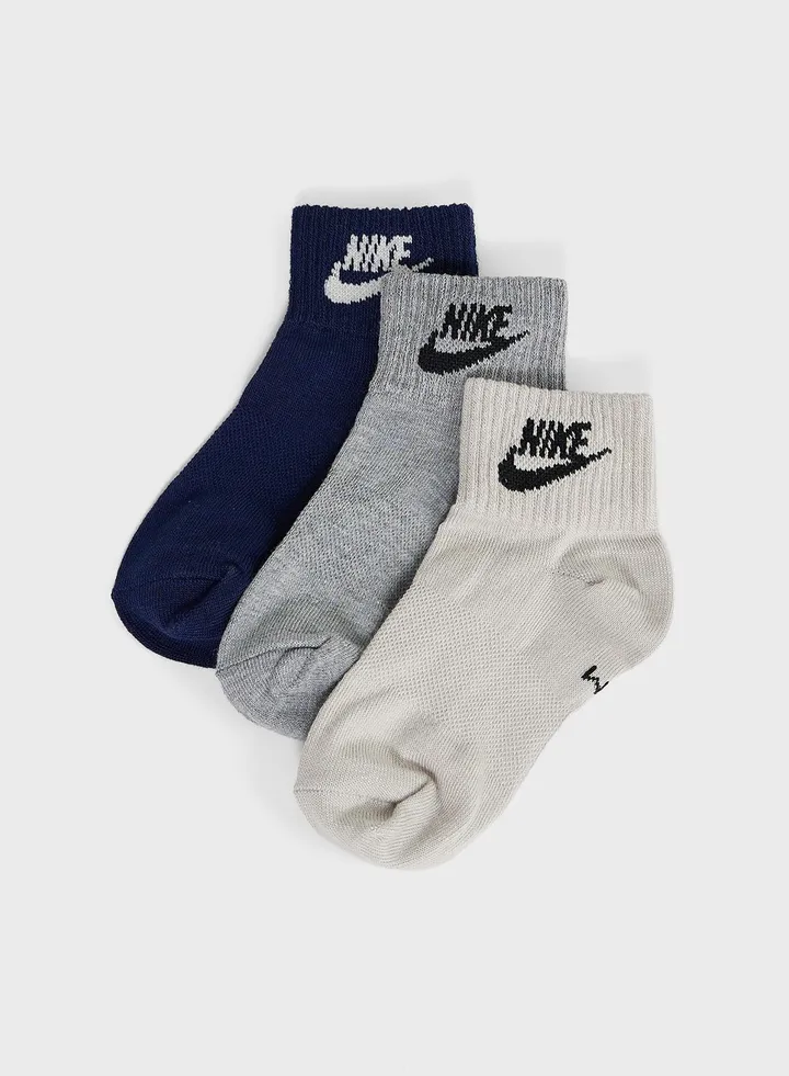 3 Pack Nsw Everyday Essential Ankle Socks