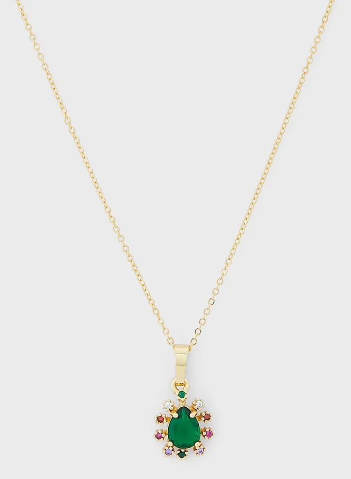 Crystal Pendant Necklace