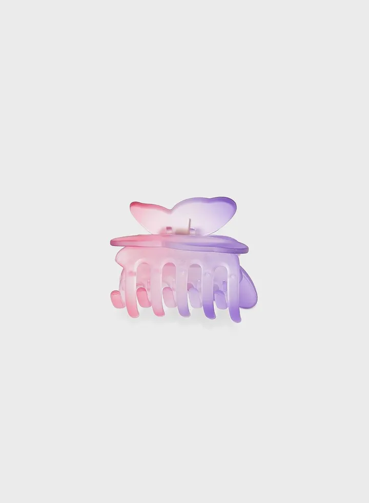 Ombre Butterfly Hair Clip