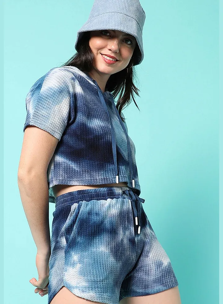Women’s Tie-Dye Co-ords Regular Fit For Casual Wear