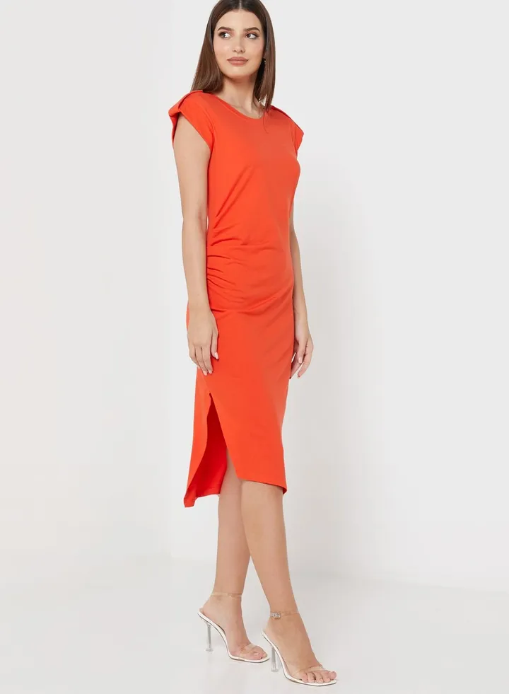 Crew Neck Dress