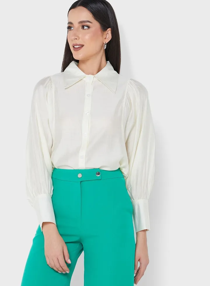 Balloon Sleeve Shirt