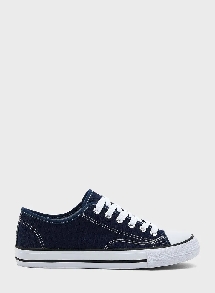Low Top Canvas Sneakers