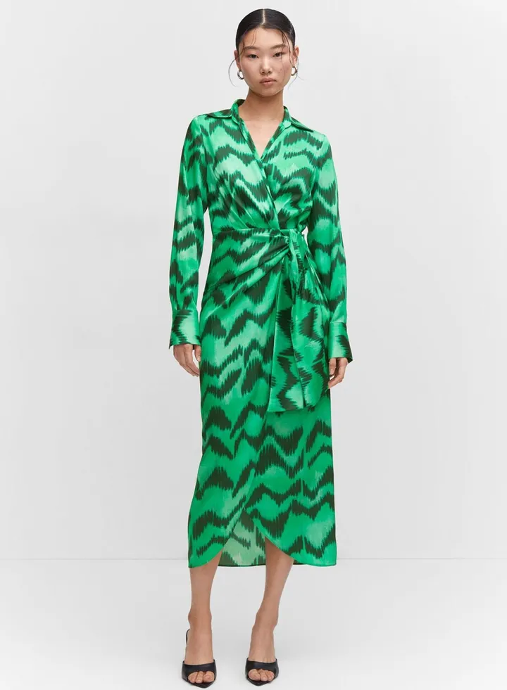 Wrap Detail Dress