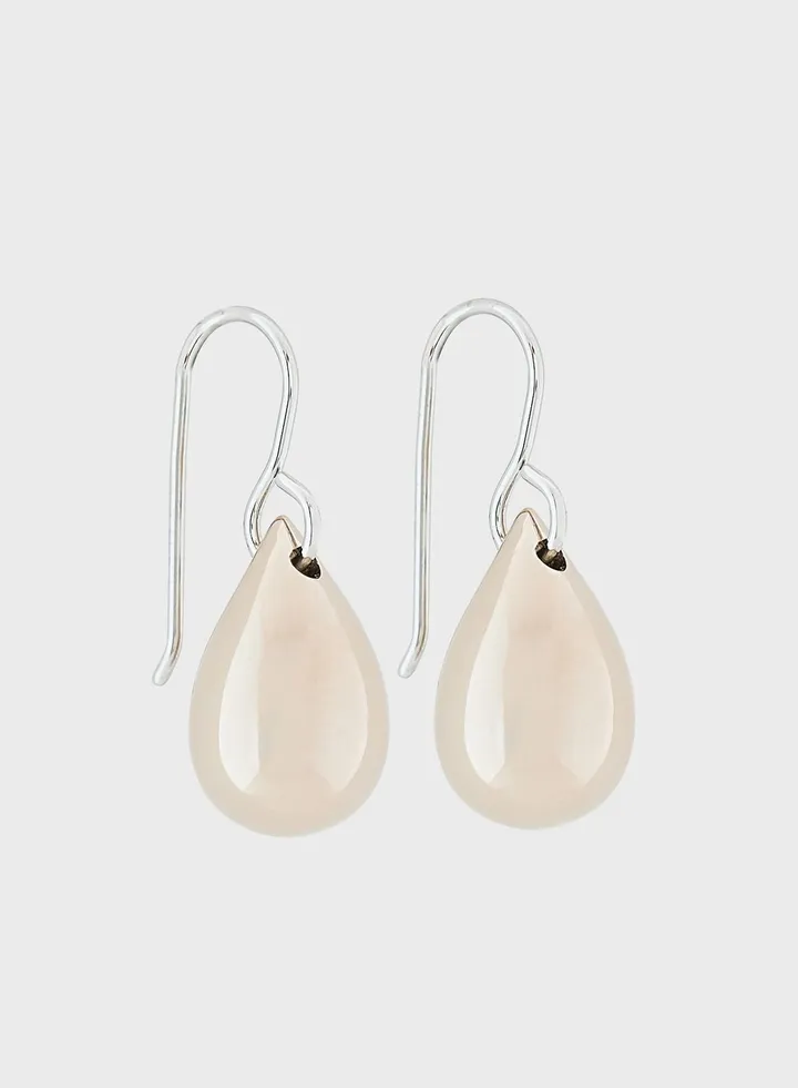 Ionic Plated Carnation Gold Steel Earrings