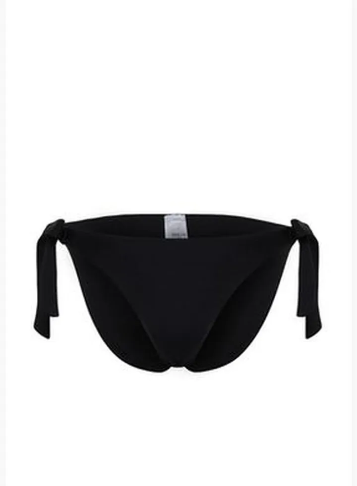 Black Tied Bikini Bottom