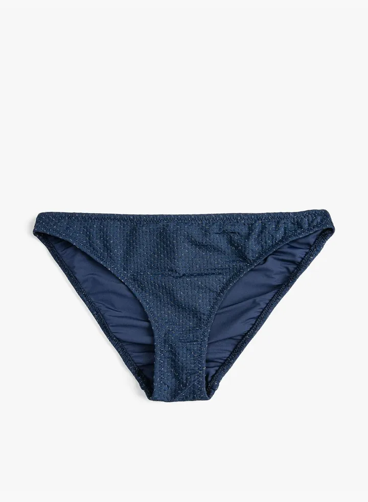 Glitter Medium Rise Bikini Bottom