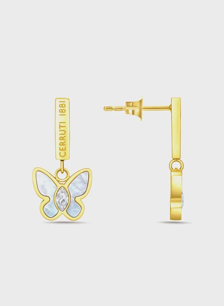 Butterfly Drop Earrings