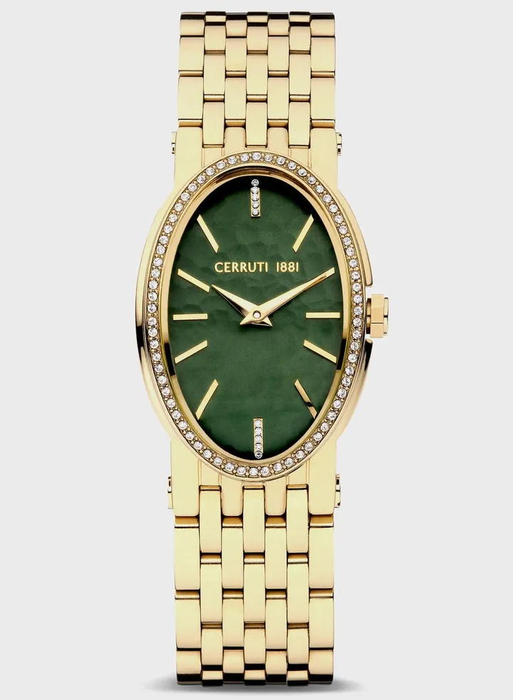Casual Steel Strap Analog Watches
