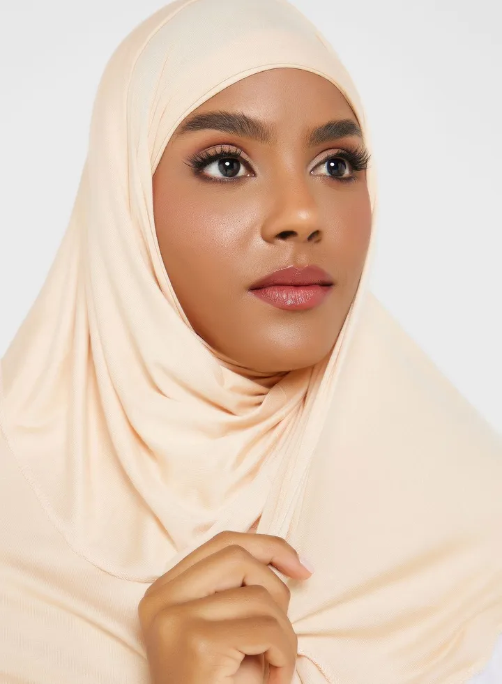 Stretchable Jersey Long Hijab Scarf