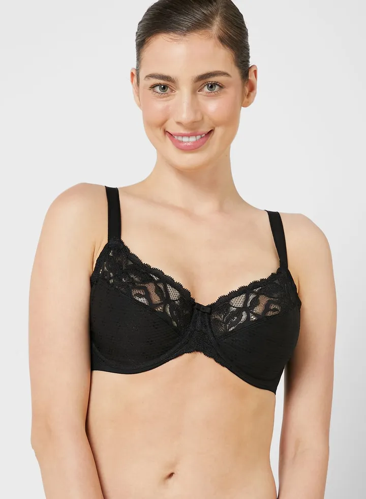 Wild Blooms Minimiser Full Cup Bra