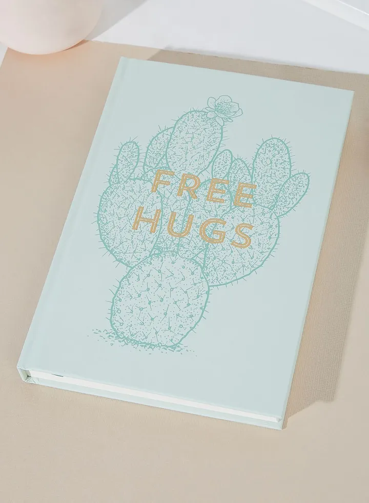 Vintage Sass Journal - Free Hugs