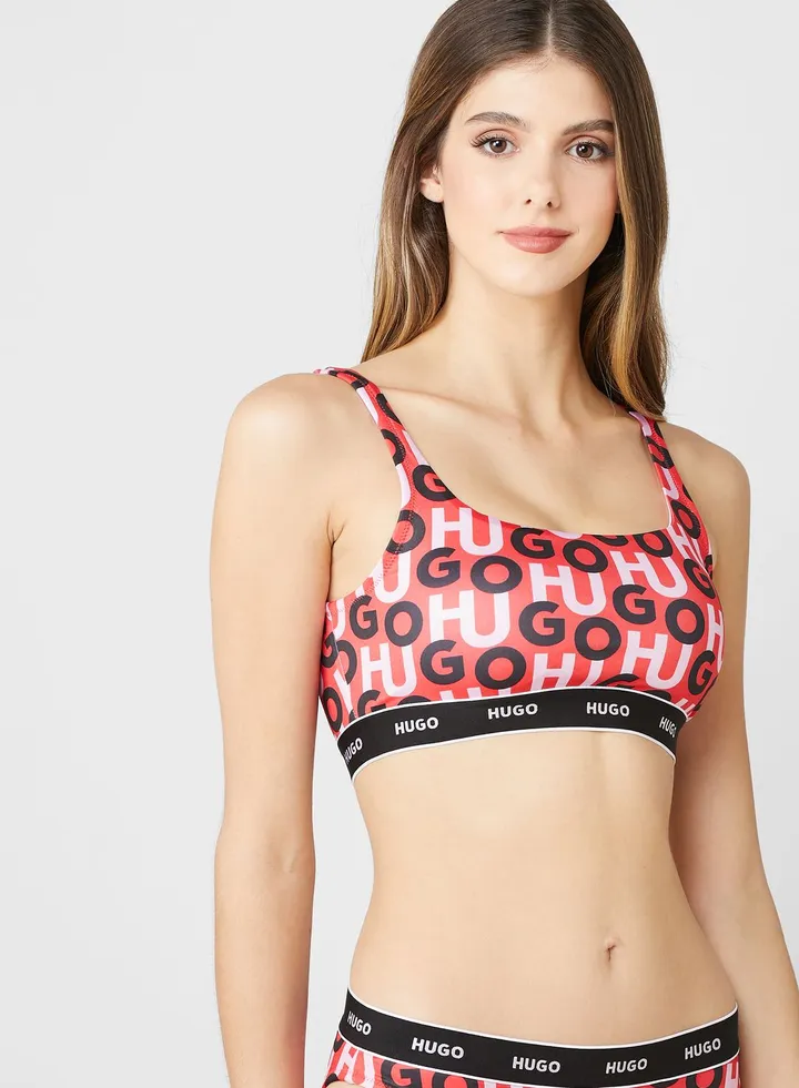 Plunge Neck Bra