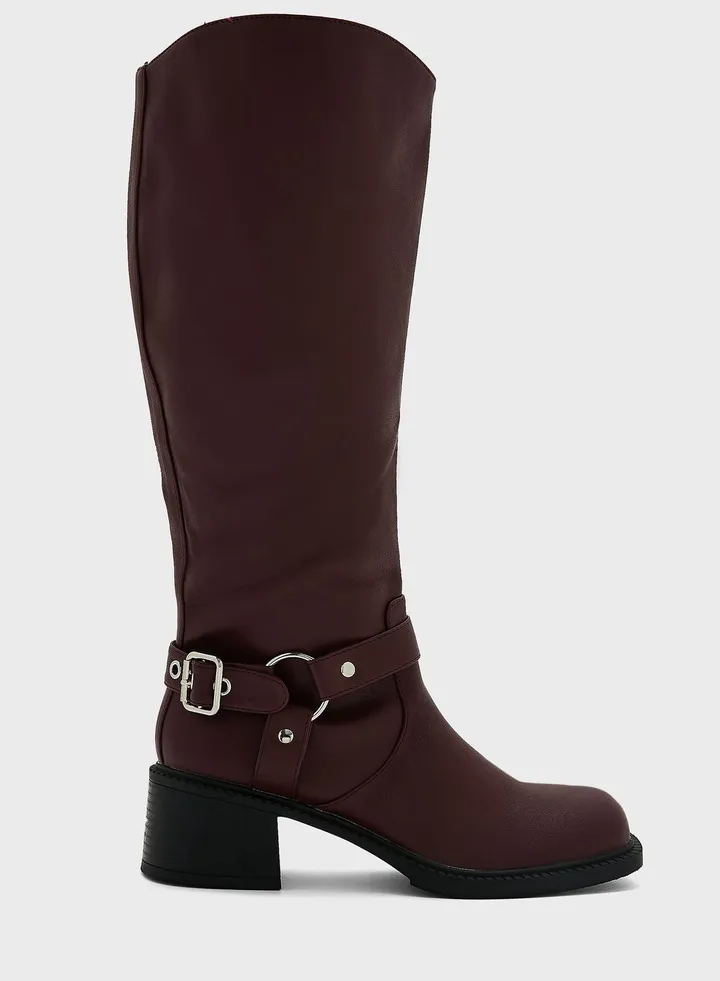 Biker High Boots