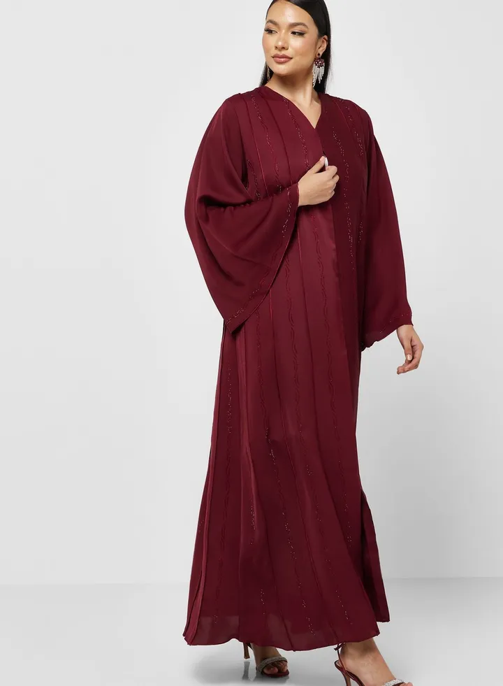 Embellished Detail Abaya