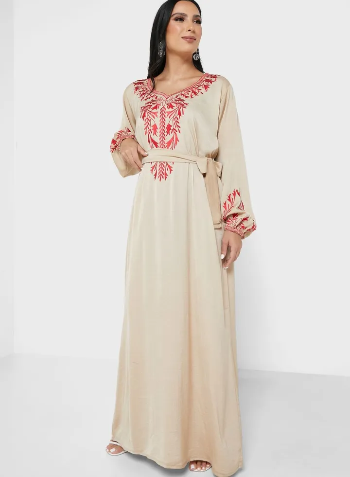 Embroidered Jalabiya
