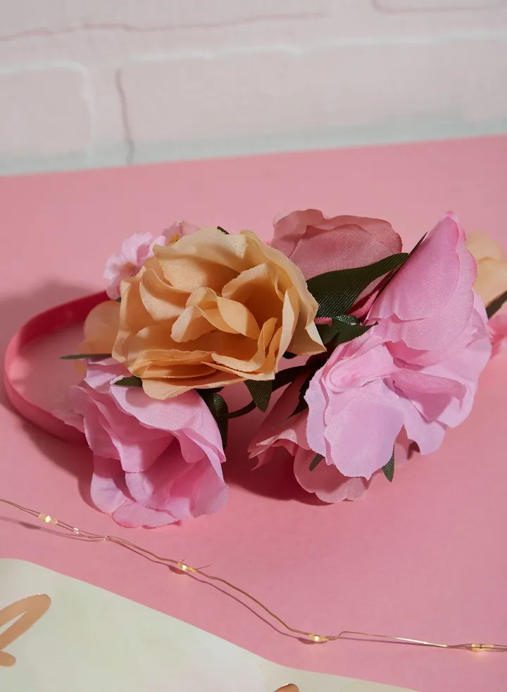 Blossom Girls Fabric Floral Headband