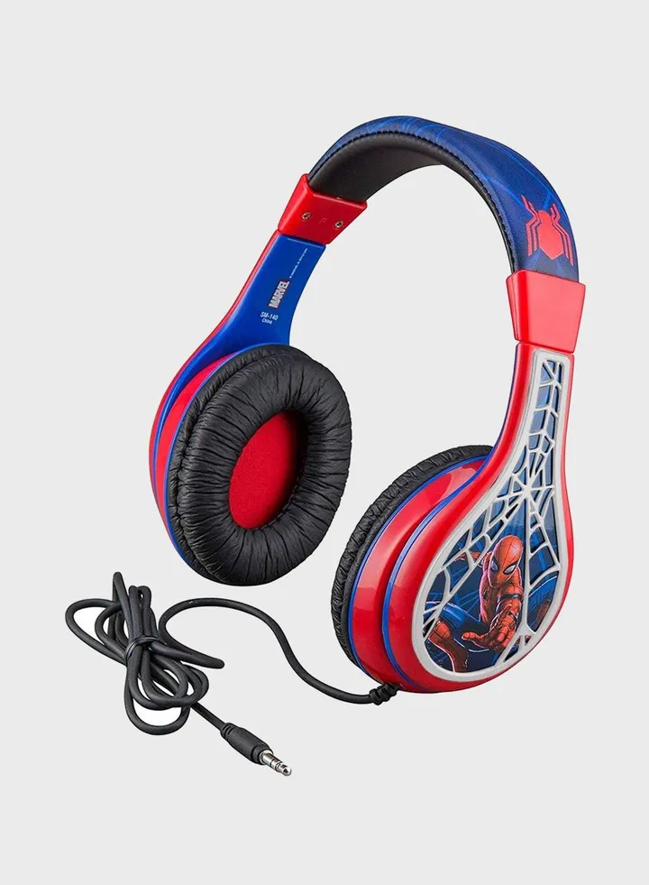 Spiderman Over Ear Headphones with Mic