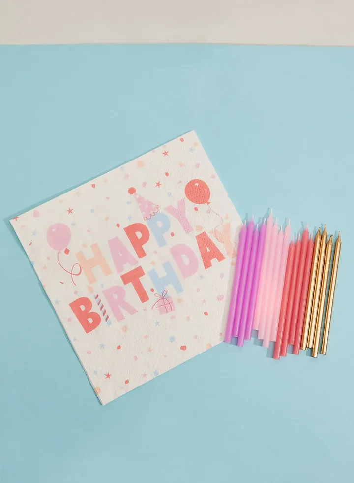 Candles, 10Cm, (16Pk)
