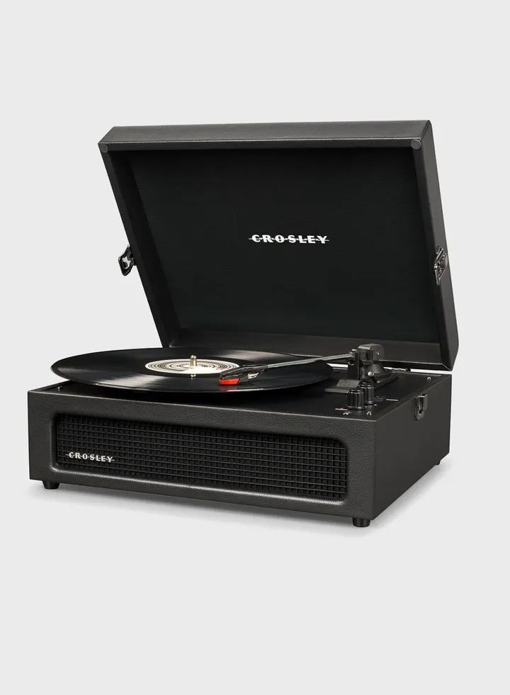 Voyager Portable Turntable With Bluetooth Out