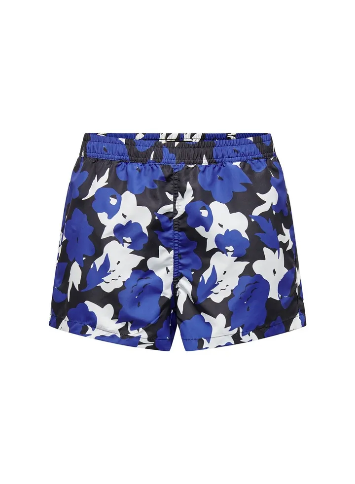 Leaf Printed Shorts