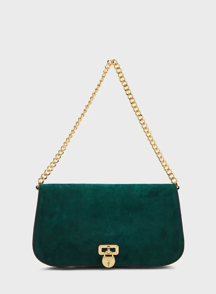 Padlock Medium Satchel Bag