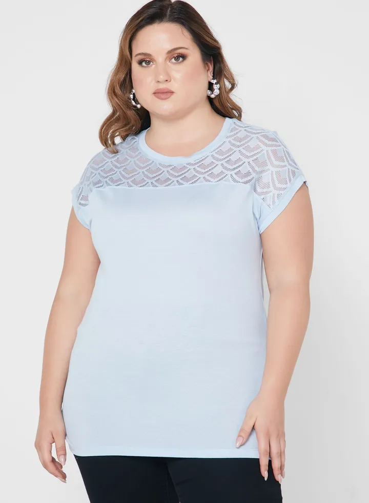 Knitted Round Neck Top