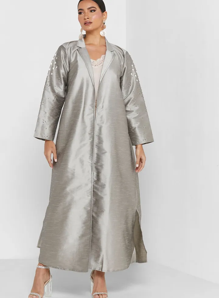 Embellished Detail Abaya
